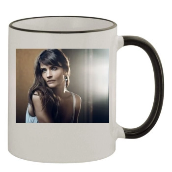 Helena Christensen 11oz Colored Rim & Handle Mug