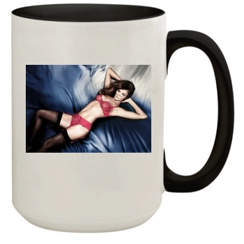 Helena Christensen 15oz Colored Inner & Handle Mug