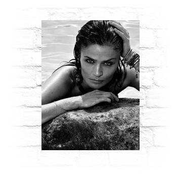 Helena Christensen Metal Wall Art