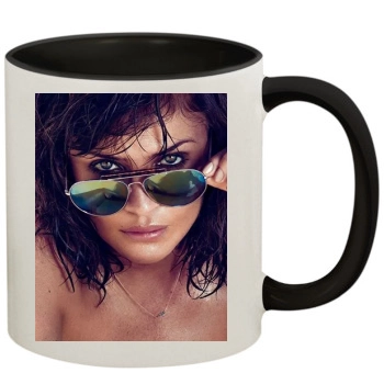 Helena Christensen 11oz Colored Inner & Handle Mug