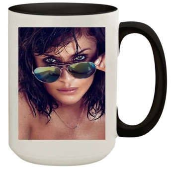 Helena Christensen 15oz Colored Inner & Handle Mug