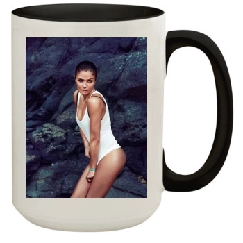 Helena Christensen 15oz Colored Inner & Handle Mug