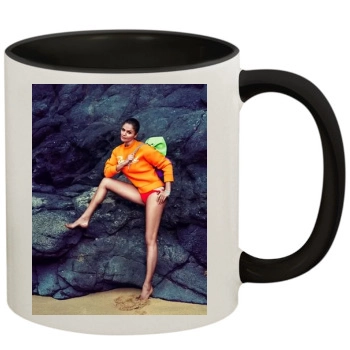 Helena Christensen 11oz Colored Inner & Handle Mug