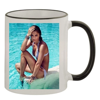 Helena Christensen 11oz Colored Rim & Handle Mug