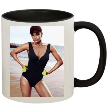 Helena Christensen 11oz Colored Inner & Handle Mug