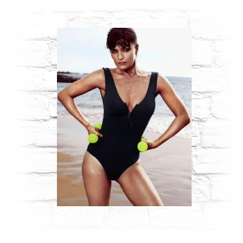 Helena Christensen Metal Wall Art