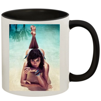 Helena Christensen 11oz Colored Inner & Handle Mug