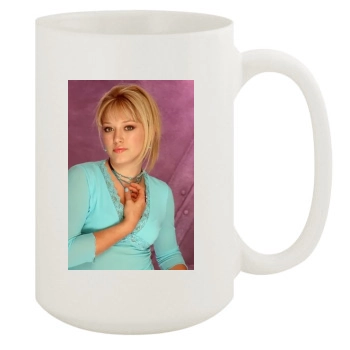 Hilary Duff 15oz White Mug