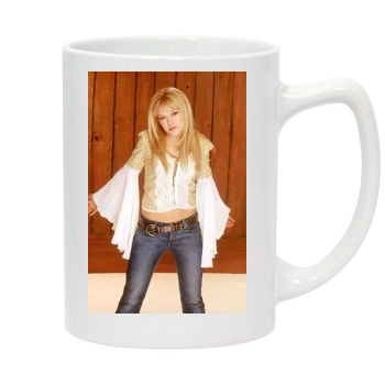 Hilary Duff 14oz White Statesman Mug