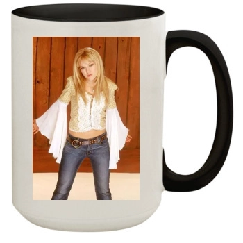 Hilary Duff 15oz Colored Inner & Handle Mug