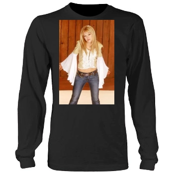 Hilary Duff Men's Heavy Long Sleeve TShirt