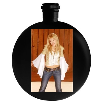 Hilary Duff Round Flask