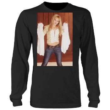 Hilary Duff Men's Heavy Long Sleeve TShirt