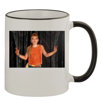 Hilary Duff 11oz Colored Rim & Handle Mug