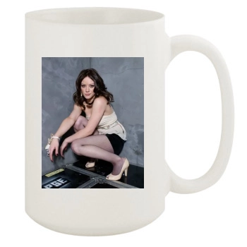 Hilary Duff 15oz White Mug