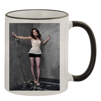 Hilary Duff 11oz Colored Rim & Handle Mug