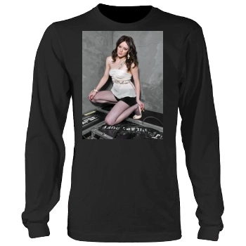 Hilary Duff Men's Heavy Long Sleeve TShirt