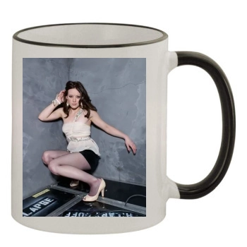 Hilary Duff 11oz Colored Rim & Handle Mug