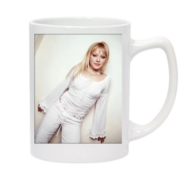 Hilary Duff 14oz White Statesman Mug