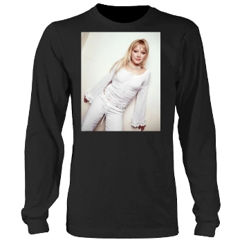 Hilary Duff Men's Heavy Long Sleeve TShirt