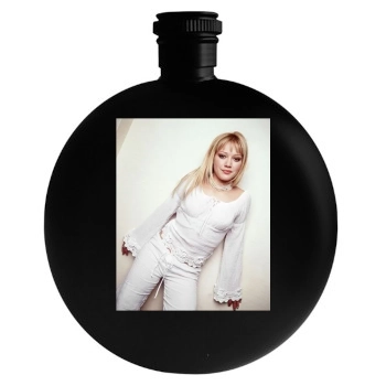 Hilary Duff Round Flask