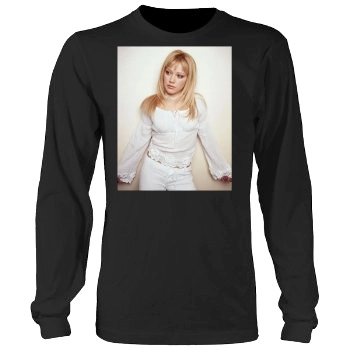 Hilary Duff Men's Heavy Long Sleeve TShirt