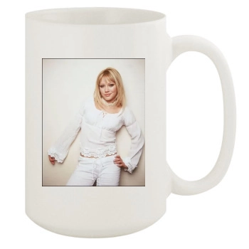 Hilary Duff 15oz White Mug