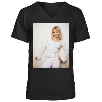 Hilary Duff Men's V-Neck T-Shirt