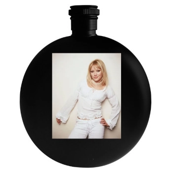 Hilary Duff Round Flask