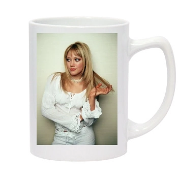 Hilary Duff 14oz White Statesman Mug