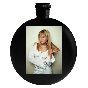 Hilary Duff Round Flask