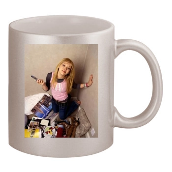 Hilary Duff 11oz Metallic Silver Mug