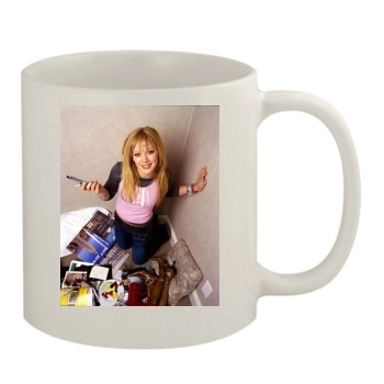 Hilary Duff 11oz White Mug