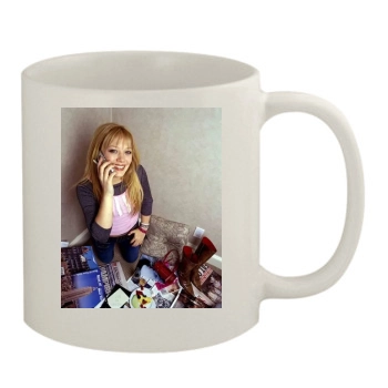 Hilary Duff 11oz White Mug