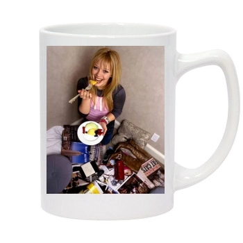 Hilary Duff 14oz White Statesman Mug