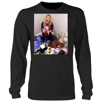 Hilary Duff Men's Heavy Long Sleeve TShirt