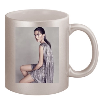 Hilary Rhoda 11oz Metallic Silver Mug