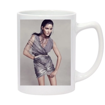 Hilary Rhoda 14oz White Statesman Mug