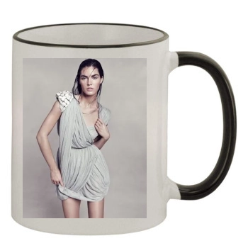 Hilary Rhoda 11oz Colored Rim & Handle Mug