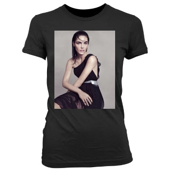 Hilary Rhoda Women's Junior Cut Crewneck T-Shirt