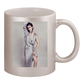 Hilary Rhoda 11oz Metallic Silver Mug