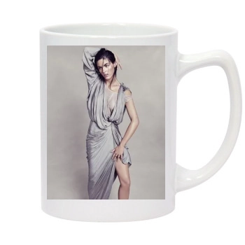 Hilary Rhoda 14oz White Statesman Mug