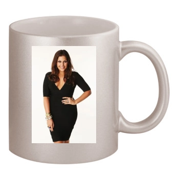 Hillary Scott 11oz Metallic Silver Mug