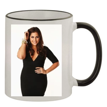 Hillary Scott 11oz Colored Rim & Handle Mug