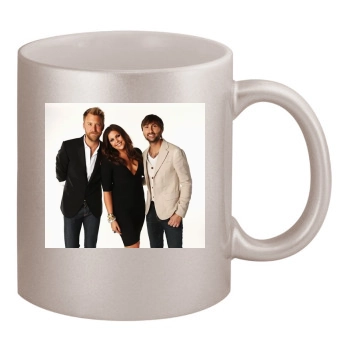 Hillary Scott 11oz Metallic Silver Mug