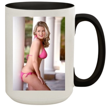 Holly Madison 15oz Colored Inner & Handle Mug