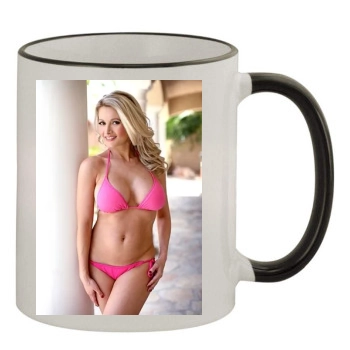 Holly Madison 11oz Colored Rim & Handle Mug