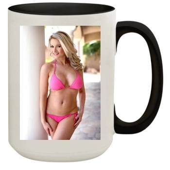 Holly Madison 15oz Colored Inner & Handle Mug