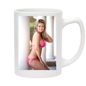 Holly Madison 14oz White Statesman Mug