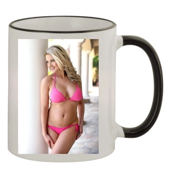 Holly Madison 11oz Colored Rim & Handle Mug